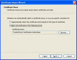 cert install