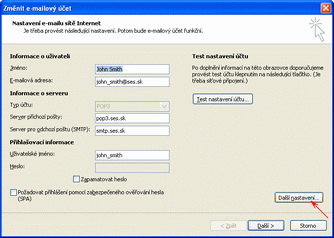 ms outlook setup